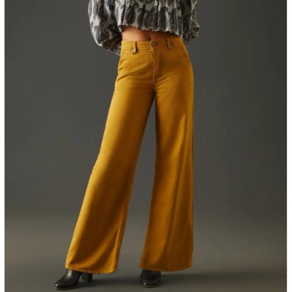 Anthropologie Pants - Anthropologie Pilcro Wide Leg Pants size 25 NWT